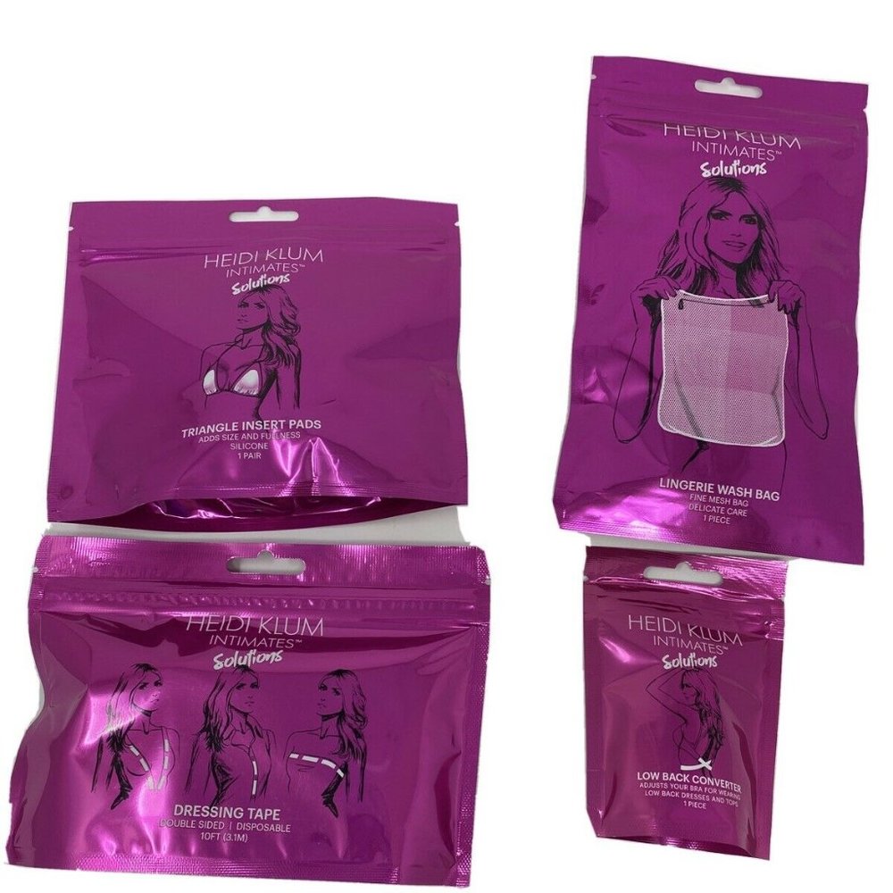 Lot of 4 Heidi Klum Intimates Solutions